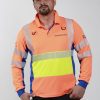 Polera Pique Manga Larga (High Visión)