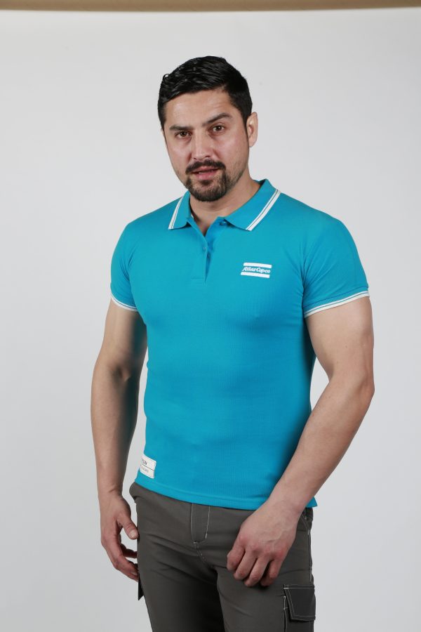 Polera Pique Manga Corta Hombre