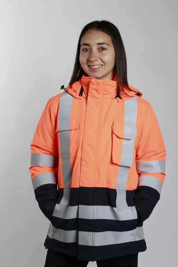 Parka Térmica de alta Visibilidad Mujer