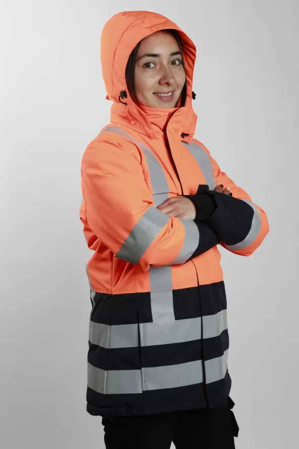 Parka Térmica de alta Visibilidad Mujer